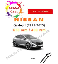 Nissan Qashqai (2022-2025) Araca ÖZel Silecek Ön iki Muz