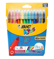 Bic Keçeli Boya Kalemi Kids Couleur Yıkanabilir 12 Renk 920293 (Karışık)