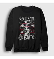 Presmono Unisex Siyah Eyes Black Veil Brides Sweatshirt 18829tt