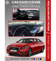 HYUNDAI GENESIS BH KASA (2008-2014) Torpido Örtüsü Ön Panel Halı Torpido Koruma Tam Uyum