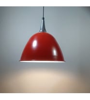 RİOLİGHT RETRO TEKLİ METAL SARKIT AVİZE ÇAP: 28CM (Siyah)