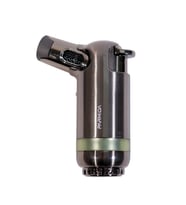 Parmida 3 Torch Pürmüz Gunmetal Masa Tipi Metal Puro Çakmağı - TR9239