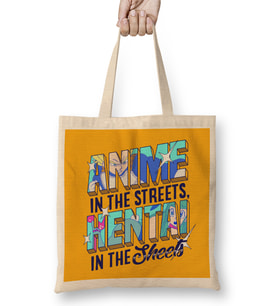 Anime in the Streets Hentai Bez Çanta Uzun Saplı