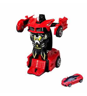 Robota Dönüşen Ferrari 3+ Yaş Oyuncak Araba 1:32