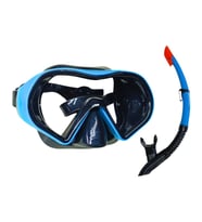 Star Diving Dalış Maskesi ve Snorkel Yetişkin - 51712-MAVİ