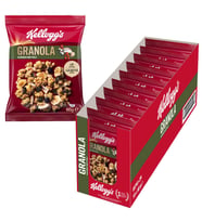 Kellogg's Karışık Meyveli Granola 60 Gr x10 Adet,%45 Yulaf içerir,Lif Kaynağı,%20 Kurutulmuş Meyve