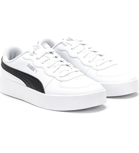 Puma SKYE CLEAN 380147-04 Kadın Erkek Günlük Sneakers (Beyaz)