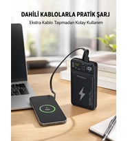 Powerbank 10000 mAh Dijital Göstergeli Taşınabilir Yeni Nesil