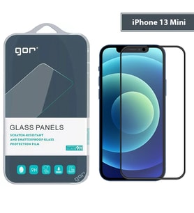 GOR iPhone 13 Mini 5.4 9D Hardening Tempered Full Cam Ekran Koruyucu-(5775) - OVRLAU4908-5046