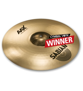 Sabian 2201287XB AAX X-Plosion Ride Zil (20 İnç) Crashlenebilir Ride - Modern Ton - Dengeli
