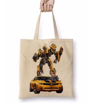 Bumblebee Transformes Bez Çanta Uzun Saplı
