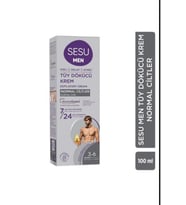 Sesu Erkekler Için Tüy Dökücü Krem Normal Ciltler 100 ml