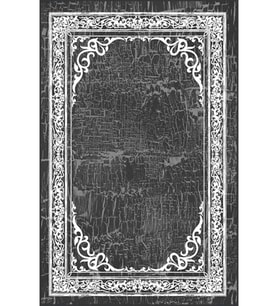 Eliana Home Baskılı, Yıkanabilir Kaymaz Taban Salon Halısı LNA1370-HY-939 100x150 cm (Gri)