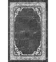 Eliana Home Baskılı, Yıkanabilir Kaymaz Taban Salon Halısı LNA1370-HY-939 100x150 cm (Gri)