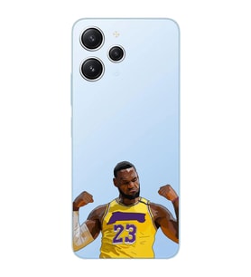 Xiaomi REDMI 12 Uyumlu Lebron James Desenli Şeffaf Telefon Kılıfı