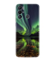 Tecno Pova Neo Kılıf Resimli Desenli Baskılı Silikon Kuzey Işıkları 1327