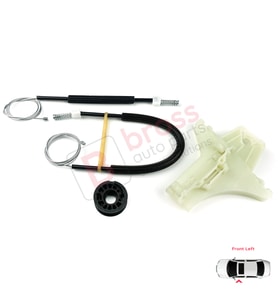 VW Amarok MK1 2H 2010-2022 4-Kapı Pickup 2H0837401 İçin Elektrikli Ön Sol Cam Kriko Tamir Seti