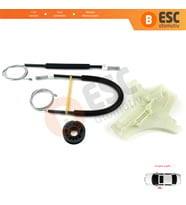VW Amarok MK1 2H 2010-2022 4-Kapı Pickup 2H0837401 İçin Elektrikli Ön Sol Cam Kriko Tamir Seti