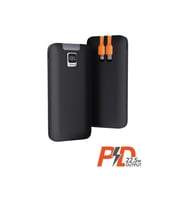 Hızlı Şarj Özellikli Dijital Şarj Göstergeli 10.000 Mah Taşınabilir 22.5 W Powerbank (Siyah)
