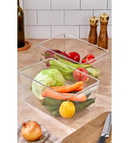 2 Li Buzdolabı Organizeri & Buzdolabı Düzenleyici 6 lt