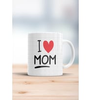 I Love Mom Kupa Bardak