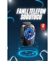 Telefonu Soğutma Fanı Radyatör Mobil Cihazlara Uyumlu Soğutucu