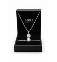 Işıklı Kutuda 925 Ayar Gümüş Baget Set
