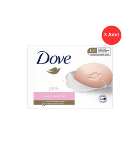 Dove Beauty Cream Bar Katı Güzellik Sabunu Pink Nemlendirici Etkili 90 g x3