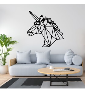 Unicorn Temalı  Ahşap Tablo