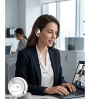 Bluetooth Kulaklık Çift Mikrofonlu Uzun Kullanım Süreli ve Hızlı Şarj Özellikli