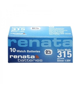 Renta 315 Sr716sw 1.55v Alkalin Saat Pili 10 Adet