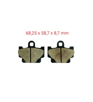 Yamaha Uyumlu Rx115 Ön Fren Disk Balatası Fa081 İthal