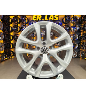 4 Adet VOLKSWAGEN ORIJINAL 8*17 5*112 ET41 57.1 SILVER JANT REVİZE EDİLMİŞ (Takım)