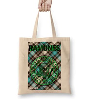 Ramones Verde by NeoPunk Bez Çanta Uzun Saplı