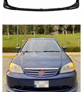 🚘 Honda Civic VTEC 2 Makyajsız S2000 Ön Ek (Plastik)  Sportif & Agresif Tampon Altı Görünüm (Standart)