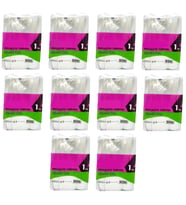 Omeyva Şeffaf Naylon Bakkaliye Torbası Poşeti 3 Kg.lık 25x42 Cm. - 10 Kg. - Ort. 1400 Adet - 10 Paket
