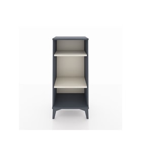 Arges Komodin 2 Raflı 44x30x96 Antrasit-Aytaşı