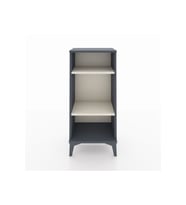Arges Komodin 2 Raflı 44x30x96 Antrasit-Aytaşı