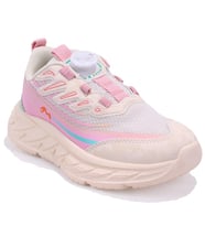 Marco Kids 05-26Y518 Bej Pembe Ortopedik Günlük Kız Çocuk Spor Ayakkabı