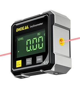 Loyka 5521 Dijital Eğim Ölçer Mıknatıslı Çift Çizgi Lazerli