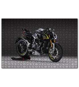 Cakapuzzle MV Agusta Brutale  Puzzle Yapboz MDF (Ahşap) (120 Parça)