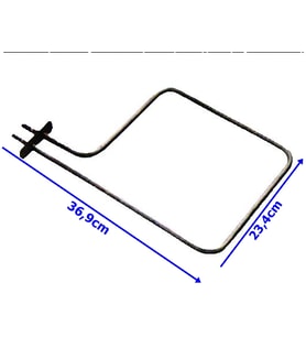 Üniversal Kare Mini Fırını Boru Rezistansı 6.5mm 220Volt 1000Watt (Metal)