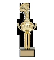 ODAK KUPA - Figürlü Kupalar - Briç Figürlü Kupalar FG-048 C - 38 cm