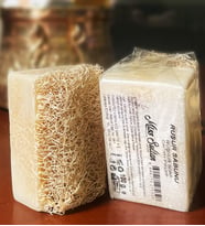 Doğal Kabak Lifli Ruşur Taşlı Sabun - 100 gr