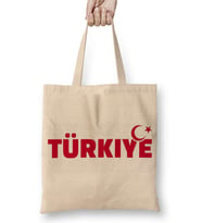 Türkiye Bez Çanta Uzun Saplı
