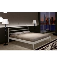 GM 225 VİGO ÇİFT KİŞİLİK METAL KARYOLA BEYAZ 160X200