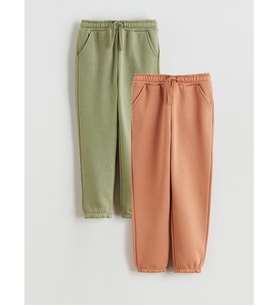 LCW Kids Kahverengi Beli Lastikli Erkek Çocuk Jogger Eşofman Alt 2'li