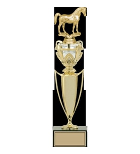 ODAK KUPA - Figürlü Kupalar - At Figürlü Kupalar FG-044 A - 40 cm
