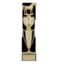 ODAK KUPA - Figürlü Kupalar - At Figürlü Kupalar FG-044 A - 40 cm