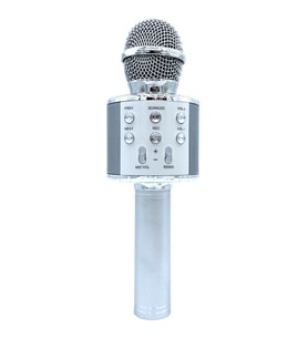 Gümüş Karaoke Bluetooth Mikrofon, Gümüş